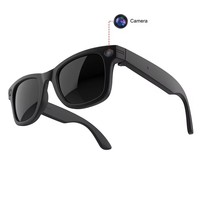 Lunettes de sport intelligentes W600 avec caméra intégrée, casque portable, fonction d'appel audio, reconnaissance photo IA et enregistrement vocal