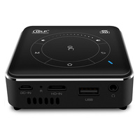 Projecteur DLP Mini Home Cinéma Intelligent Android P11 LED Full HD 4K Moderne avec Batterie Intégrée et Prêt pour la 3D