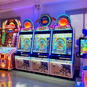 เครื่องเกมอาร์เคดขายดี เครื่องแลกของรางวัลขนาดใหญ่ เครื่องหยอดเหรียญสำหรับ 3 คน เกมแลกของรางวัลอัจฉริยะ - Product Image 3