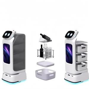 Uwant Delivery Humanoid Servicio de recepción Humanoids Smart Intelligent Service Out Service <span class=keywords><strong>Robot</strong></span> - Product Image 5