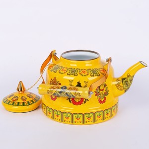 Tetera de Esmalte para Café y Té con Asa, Ecológica, Clásica, Yi Meijia, 1.7L, Regalo de Boda para Hoteles y Fiestas, Tetera China Antigua - Product Image 4