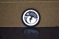 Badges réfléchissants de base SCP à crochet et boucle de 8cm Patchs réfléchissants de renard à neuf queues pour la décoration de sacs et de chapeaux tactiques