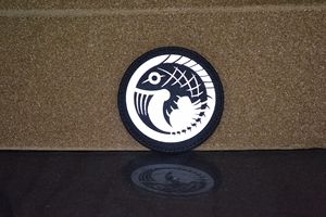 8CM Hook and Loop <strong>SCP</strong> Foundation Reflective Badges Nine-tailed Fox Reflective Patches for Tactical Bags and Hats Decoration - Product Image 3