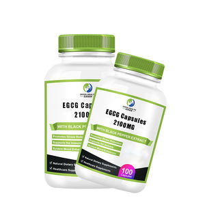 Capsules d'extrait de thé vert de contrôle de poids de suppléments de santé - Product Image 4