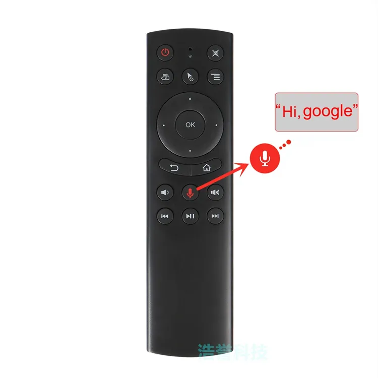 G20 Voice Remote Control Air Mouse G20S Mini teclado sem fio suporte Google Assistente com IR Aprendizagem para Android TV Box PC