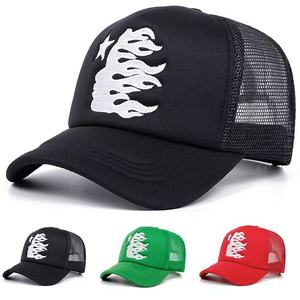Casquette de baseball la plus vendue, casquette de sport d'extérieur en maille avec motif brodé, style américain, casquette trucker respirante en maille - Product Image 5