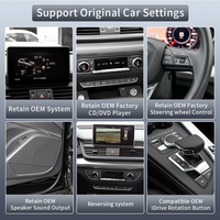 Autoradio stéréo multimédia sans fil CarPlay Linux 10,25 pouces pour AUDI 18-21 Q5 Q5L B9, unité principale, lecteur radio, écran HD
