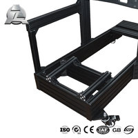 Système de jeu en aluminium préfabriqué 4080 T-Slot - Cockpit de simulation de course pour simulateurs professionnels à entraînement direct