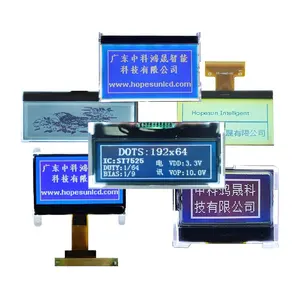 Factory Lcd 2.15 Dot Matrix 192x64 Resolution Digital DFSTN Monochrome Lcd Module