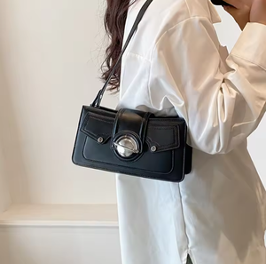 Hot selling shoulder <b>bag</b>, women's <b>bag</b>, plain <b>leather</b> mini women's handbag, crossbody <b>bag</b> - Product Image 5