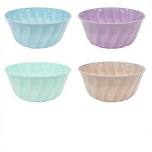 CASAMAX WL AA-1834 ชามพลาสติกขนาดเส้นผ่านศูนย์กลาง 5.5 นิ้ว คละสี ชามพรีเมี่ยมทันสมัย - Product Image 1