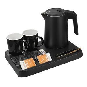 Glass Tea Kettle Tray Set Cordless 1.8L Electric Kettles Home Appliance  Small Appliance 1L Mini Teapot - China Glass Tea Kettle Tray Set and 1.8L Electric  Kettle Tray price