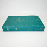 Couverture en cuir souple personnalisée Santa Biblia Sagrada Reina Valera 1960 Letra Grande Bible livre imprimé avec onglets séparateurs