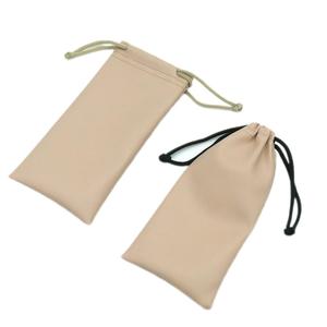 Sang trọng xách tay mềm Kính mát trường hợp lưu trữ dây kéo biểu tượng tùy chỉnh Kính mát Pouch Túi PU Túi - Product Image 5