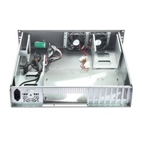 Boîtier d'ordinateur serveur 2U Rackmount avec ATX PSU Mini PC châssis serveur 2U court pour GPU