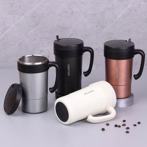 580Ml Double Wall Vacuum Travel <b>Mug</b> Tumbler Cups Stainless Steel <b>Insulated</b> Coffee <b>Mug</b> Coffee <b>Mug</b> With Handle Tubler Cups - Product Image 5