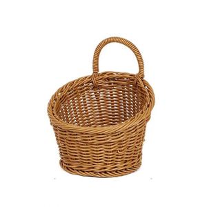 Faltbarer Kühlkorb für Kinderspielzeug, Gold, Wäsche, mit Deckel, Lebensmittel, Holzständer, Werkzeug, Rattan, Deckenbox, Weiß, 3-stöckiger Wagen - Product Image 5