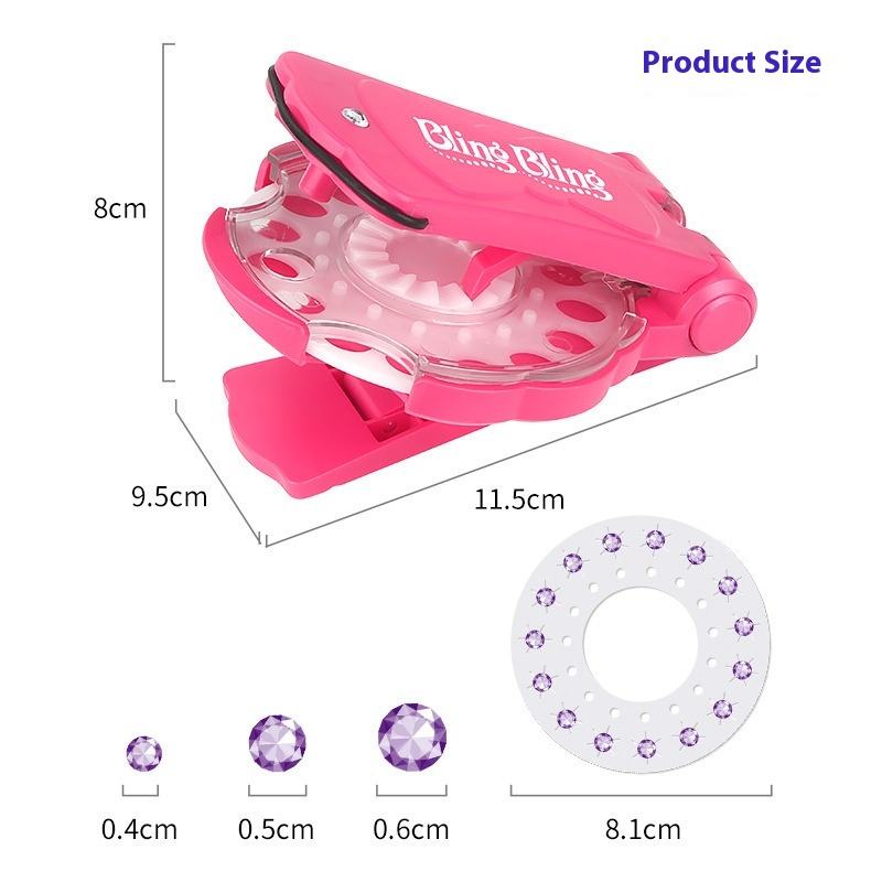 Shiny Girl Cross-border Plastic Accessories Hairpins Educational Toys for Children