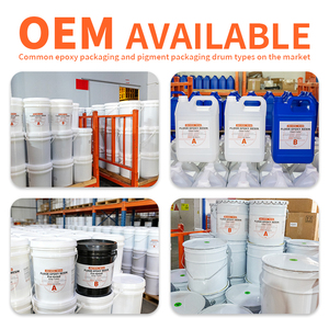 Revêtement de sol époxy auto-nivelant 3D effet métallique, transparent cristallin, haute brillance, haute résistance aux rayures, imperméable et antidérapant - Product Image 5