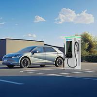 Station de recharge pour véhicules électriques DC à double connecteur CCS2 CHAdeMO de 200 kW, à poser au sol, pour camions électriques