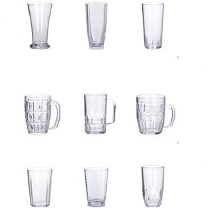 แก้วทรงสูงใสสำหรับน้ำ ชา นม ขายส่ง สำหรับใช้ในบ้าน โรงแรม ซูเปอร์มาร์เก็ต เหมาะสำหรับเป็นของขวัญ - Product Image 2