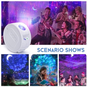 LED Ocean Wave Starlight Nebula Cloud Light Proyector de sueño profundo con 6 modelos de color 360 Rotación Moon Night Lighting Lamp - Product Image 6