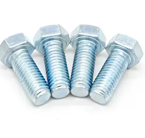 M16 Washer High Tensile Fastener Grade 4.8 8.8 Screw Din931 Din933 Metric Galvanized Strength M36 X 170Mm Hex Bolt and Nut