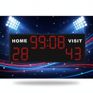 Nouveau Tableau <span class=keywords><strong>de</strong></span> Score Électronique Numérique LED CHEETIE CP22 5 Pouces pour la Maison avec Chronomètre <span class=keywords><strong>de</strong></span> 24 Secondes pour le Basketball 2026 - Product Image 2