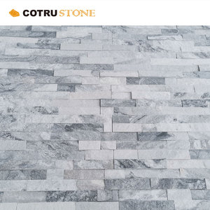 Chapa de pared exterior, paneles de piedra de Pizarra Gris, baldosas de piedra natural, revestimiento de pared, piedra cultural para chimenea y paredes exteriores - Product Image 1