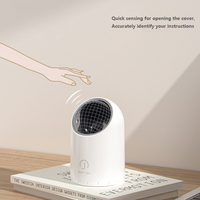 Poubelle Automatique Créative avec Sacs Intégrés, Seau de Rangement Intelligent Rond et Mignon pour Maison, Toilettes et Salle de Bain