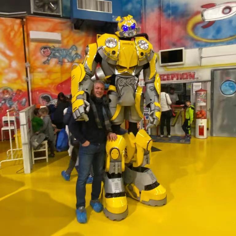 Роботизированный костюм Namchi для косплея, удивительные светодиодные костюмы, костюмы для косплея, робот-талисман, робот VR