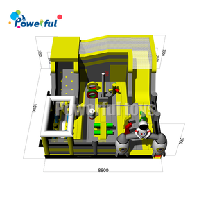Parc à thème gonflable, parc aquatique gonflable pour jardin, aire de jeux gonflable avec <span class=keywords><strong>piscine</strong></span> - Product Image 6