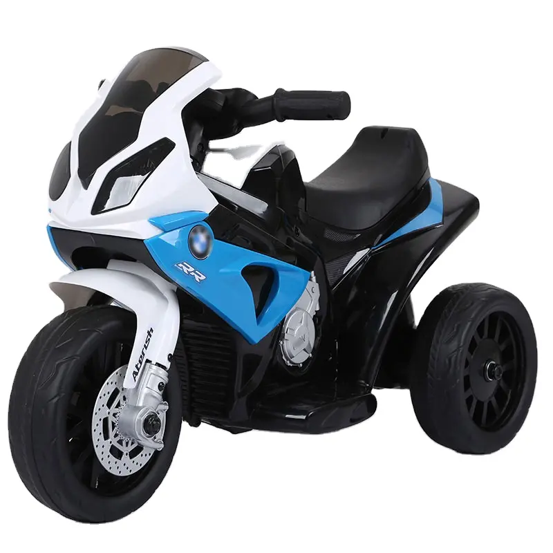 Детская езда на мотоцикле, электрическая педаль, трицикл, езда на игрушке, 6 в, на батарейках, музыкальный Рог, фары для детей, электрический автомобиль
