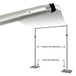 Sistema de Tubos y Cortinas de Aleación de Aluminio, Postes Desmontables para Decoración, Estilo Minimalista - Product Image 1