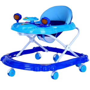 Déambulateurs Bébés 2025 à Cadre Plastique Réglable avec Jouets Musicaux, Éducatifs pour Garçons et Filles - Product Image 1