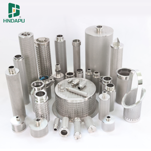 Nhiệt độ cao/Áp lực kim loại lưới sinter hợp kim Lọc toep nhà máy có thể giặt SS304/316 thiêu kết Hộp Mực Ống xốp bột - Product Image 2