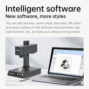 2025 chất lượng tốt nhất daja M4 Màu Đỏ màu xanh Tự làm máy tính để bàn CNC Laser Engraver cho gỗ thủy tinh với ai DXF PLT định dạng hỗ trợ cho sử dụng nhà - Product Image 4