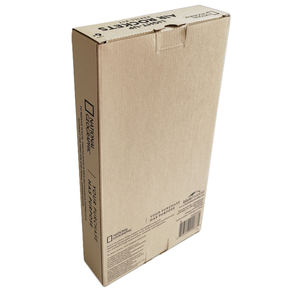 กล่องกระดาษคราฟท์สีน้ําตาลรีไซเคิล 300 แกรมเป็นมิตรกับสิ่งแวดล้อมพร้อมการปั๊มลายนูนและการลบลงสําหรับอุปกรณ์อิเล็กทรอนิกส์ของผู้บริโภค - Product Image 6