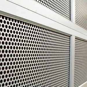 Revêtement perforé léger, soudé et découpé, pour façade ignifuge, maille murale perforée, design personnalisé, durable, longue durée <span class=keywords><strong>de</strong></span> <span class=keywords><strong>vie</strong></span> - Product Image 1