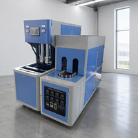 Machine de soufflage par étirage PET MS2-3L, 2 cavités, semi-automatique, CE Intertek, 700-1000BPH, pour ligne de production d'eau potable et de jus