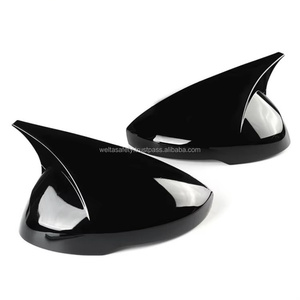 Welta Non-Destructive Installation Waterproof Anti-Scratch Bull Horn <b>Mirror</b> <b>Shell</b> Full Protection for Honda Civic 11th Gen 2022 - Product Image 2