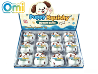 Jouet anti-stress pour chien Squishy Crunchy, boîte mystère, formes d'animaux mignons, chien croustillant