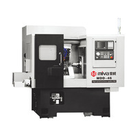 Mesin Bubut CNC Presisi Tinggi MIVA MDD-46 Twin Spindle Heavy Duty untuk Pemesinan Logam dengan Kontrol 4-Axis