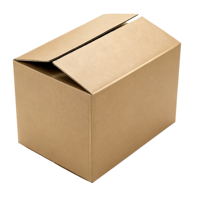 Boîte en carton ondulé, carton d'expédition kraft, boîte d'emballage pliable, impression de logo, recyclable pour l'e-commerce, l'envoi postal et le stockage
