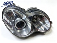 Faro Delantero HID Original de Segunda Mano 2038202059, Faro de Xenón Izquierdo Compatible con Mercedes W203 Clase C, Piezas de Repuesto Automotrices Desmontadas