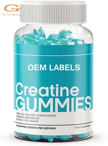 Chumita OEM Private Label <strong>Creatine</strong> HCL <strong>Gummy</strong> Candy Adult Muscle Building Supplement Food Grade - Product Image 2
