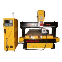 Fraiseuse à bois CNC 4 axes ATC avec broche HSD d'italie de 9kw pour le travail du bois de porte d'armoire de meubles, nouveau design 2022