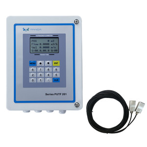 Manufacture 4-20mA OCT RS485 Clamp-on Ultrasonic <b>Flow</b> <b>Meter</b> Price PUTF201 <b>Flow</b> <b>Meter</b> Price PUTF201 - Product Image 1
