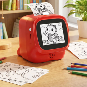 Mini Impresora Térmica Instantánea con IA, Generación de Voz por IA, Pantalla HD de <span class=keywords><strong>2</strong></span>.4 Pulgadas, Impresora de Fotos Instantánea, Regalos de Cumpleaños para Estudiantes y Adolescentes - Product Image 2