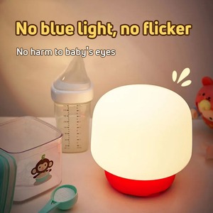 Mushroom Creative Cute Desk Lamp Silicone Night Light LED Bedroom Rechargeable Lighting Decoration for Kids Cartoon Gift - Product Image 4